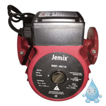 Циркуляционный насос jemix wrf 40/16